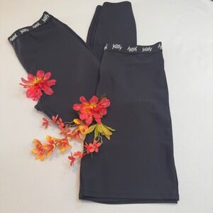 Yitty Bundle Black High Waisted Full Length Legging/Shorts  Athleisure Sz 1X #